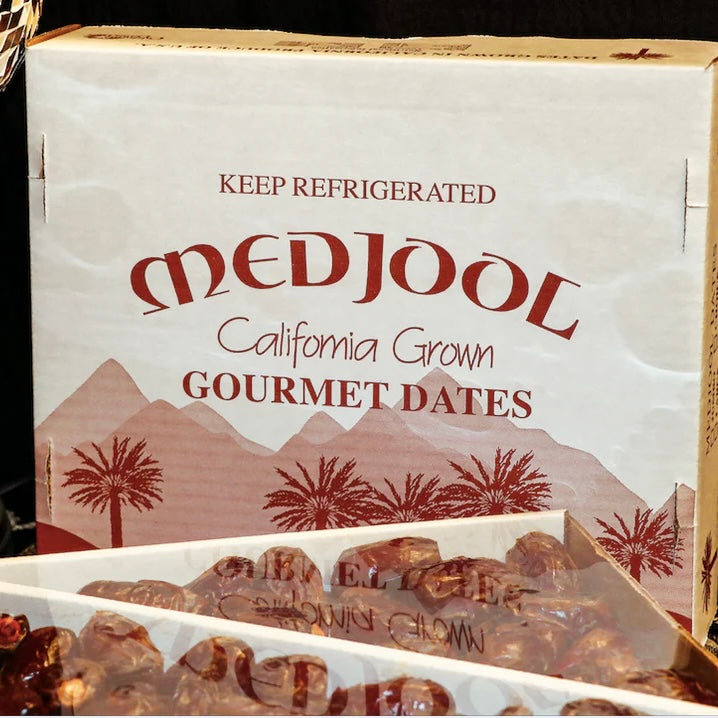 5lbs Medjool Dates Bundle of 2 Boxes Golden Dates Farm