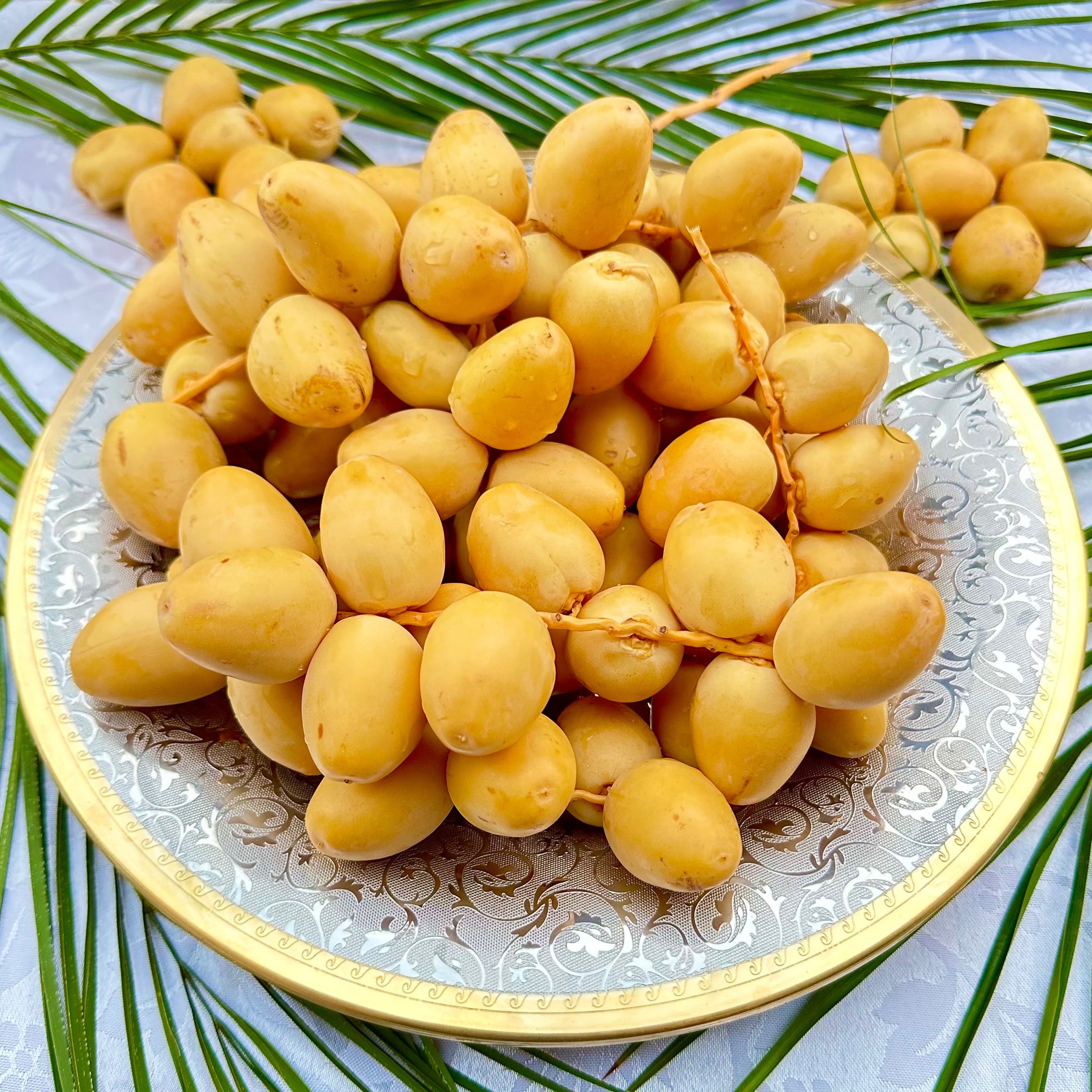 28 lbs Fresh Yellow Barhi Dates
